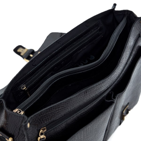 Кожена бизнес чанта ip 5089 black