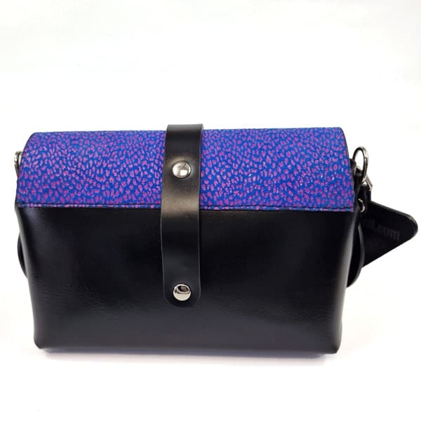 Дамска чанта от естествена кожа sr 15 blue limited edition