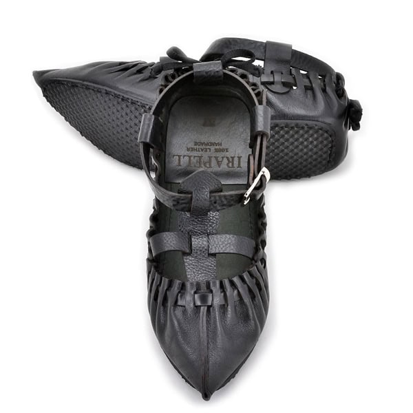 Цървули от естествена кожа d 01 black